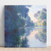 Maalauksen jäljennös Aamu Seine-joella - Claude Monet