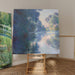 Maalauksen jäljennös Aamu Seine-joella - Claude Monet