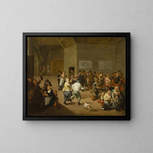 Huvi majoituspaikassa - Mattheus van Helmont — kehystetty taideteos seinällä