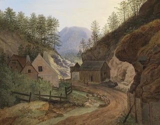 Mühle près de Schottwien - Matthias Rudolf Toma — näkymä teoksesta