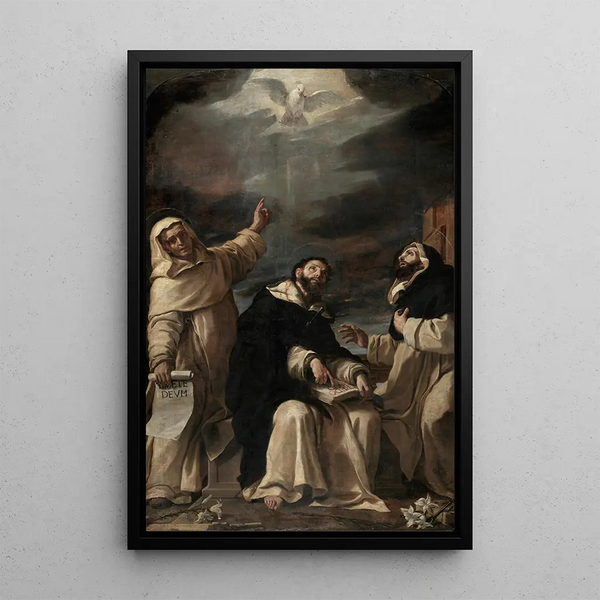 Mattia Preti - Saints Vincent Ferrer Peter Martyr and Raymond of Peafort.webp