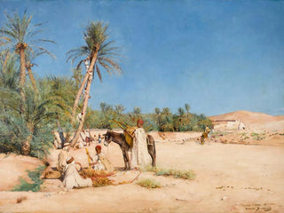 Maurice Bompard - Harvesting dates in Chetma.webp