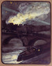 Bombardement de Paris en 1918 incendie rue de Rivoli 12 avril 1918 - Maurice Busset — näkymä teoksesta
