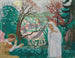 Annuntiaatio keväisessä puutarhassa - Maurice Denis — näkymä teoksesta