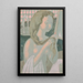 Jeune Fille à la natte - Maurice Denis — kehystetty taideteos seinällä