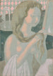 Jeune Fille à la natte - Maurice Denis — näkymä teoksesta