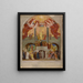 La Pentecôte l'Église romaine l'Église d'orient - Maurice Denis — kehystetty taideteos seinällä