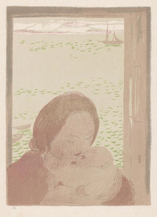 Maurice Denis - Mother With Child By The Sea.webp