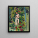 Nymphe aux fleurs - Maurice Denis — kehystetty taideteos seinällä