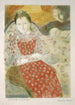 Vaalean hopeanhohtoisen sohvan päällä - Maurice Denis — näkymä teoksesta