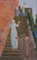 Visitation portaikossa Silenciossa - Maurice Denis — näkymä teoksesta