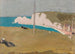 Étretat-maalaus - Maurice Denis — näkymä teoksesta