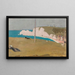 Étretat-maalaus - Maurice Denis — kehystetty taideteos seinällä