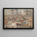 East Bostonin Docks-maalaus - Maurice Prendergast — kehystetty taideteos seinällä
