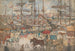 East Bostonin Docks-maalaus - Maurice Prendergast — näkymä teoksesta