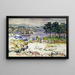 Anse avec voilier, Maine - Maurice Prendergast — kehystetty taideteos seinällä