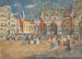 Place Saint-Marc - Maurice Prendergast — näkymä teoksesta