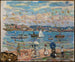 Promenade au bord de la mer - Maurice Prendergast — näkymä teoksesta