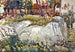 Rochers du Maine - Maurice Prendergast — näkymä teoksesta