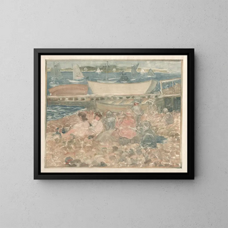 Maurice Prendergast - Shipyard Children Playing.webp