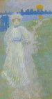 Coucher de soleil Boston - Maurice Prendergast — näkymä teoksesta