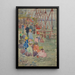 Balançoires plage de Revere - Maurice Prendergast — kehystetty taideteos seinällä