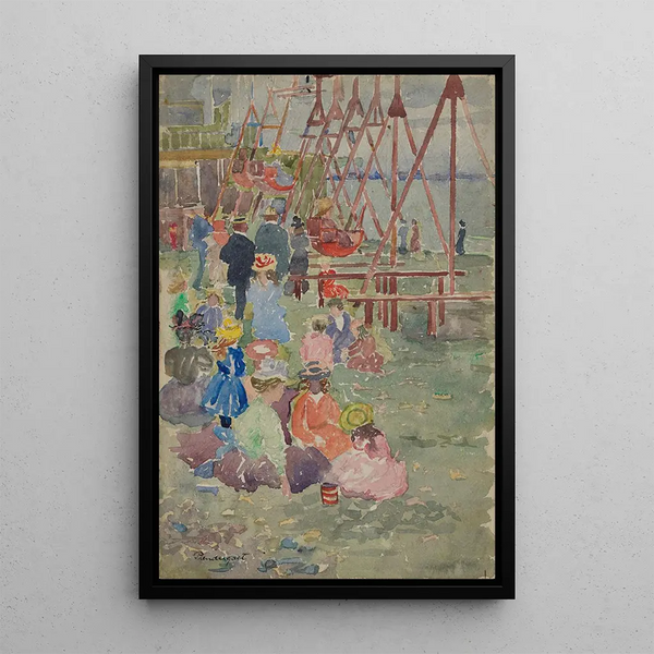 Maurice Prendergast - Swings Revere Beach.webp