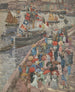 Le Quai Venise - Maurice Prendergast — näkymä teoksesta