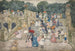 Le Pont-terrasse Central Park - Maurice Prendergast — näkymä teoksesta