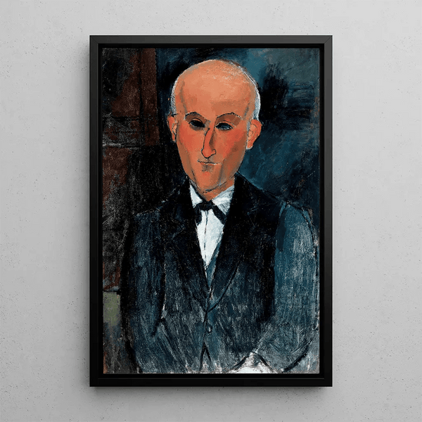 Maalauksen jäljennös Max Jacob - Amedeo Modigliani