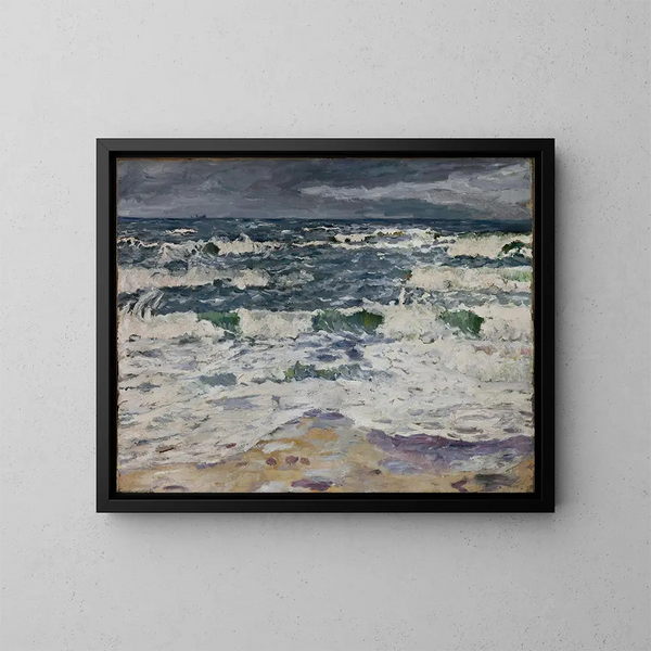 Maalauksen jäljennös Meriharmaa maalaus - Max Beckmann