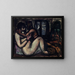 Léda - Max Beckmann — kehystetty taideteos seinällä