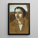 Marie Swarzenskin muotokuva - Max Beckmann — kehystetty taideteos seinällä