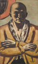 Omakuva kelta-punainen - Max Beckmann — näkymä teoksesta