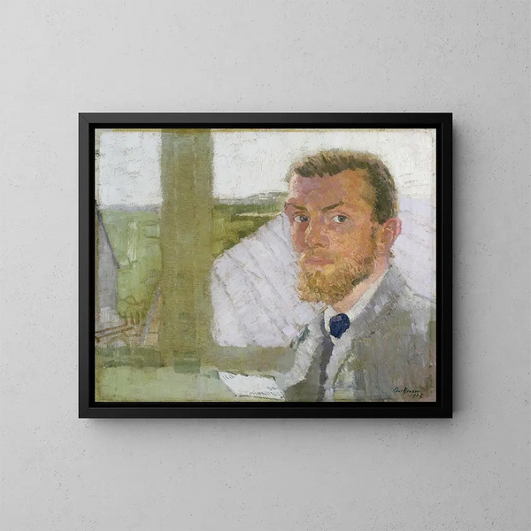 Maalauksen jäljennös Autoportrait - Max Beckmann