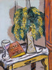 Nature morte aux mimosas - Max Beckmann — näkymä teoksesta