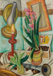 Asetelma kynttilä sytytetty - Max Beckmann — näkymä teoksesta