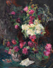 Nature morte aux roses rouges - Max Beckmann — näkymä teoksesta