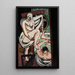 Kylpy - Max Beckmann — kehystetty taideteos seinällä