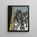 Zoo en hiver - Max Beckmann — kehystetty taideteos seinällä