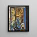 Un bar à Paris - Max Beckmann — kehystetty taideteos seinällä