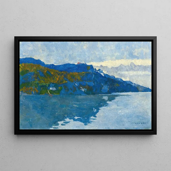 Lac de Brienz - Max Buri — kehystetty taideteos seinällä