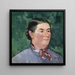 Portrait d'une paysanne - Max Buri — kehystetty taideteos seinällä