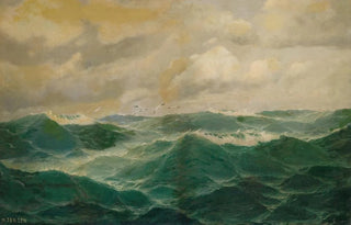 Max Jensen - Mwen ber einer bewegten Seelandschaft.webp