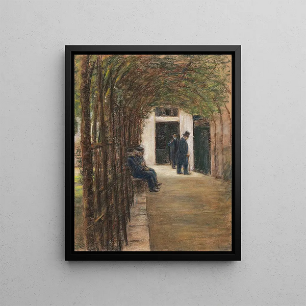 Max Liebermann - Altmnnerhaus in Amsterdam Garten im Brentanostift in Amsterdam.webp