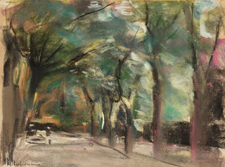Avenue I - Max Liebermann — näkymä teoksesta