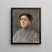 Portrait de l'actrice Else Lehmann - Max Liebermann — kehystetty taideteos seinällä