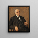 Portrait du fabricant de textiles Carl Lewin - Max Liebermann — kehystetty taideteos seinällä