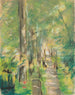Allée de bouleaux dans le jardin de Wannsee - Max Liebermann — näkymä teoksesta