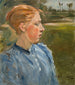 Fille en bleu dans le paysage - Max Liebermann — näkymä teoksesta